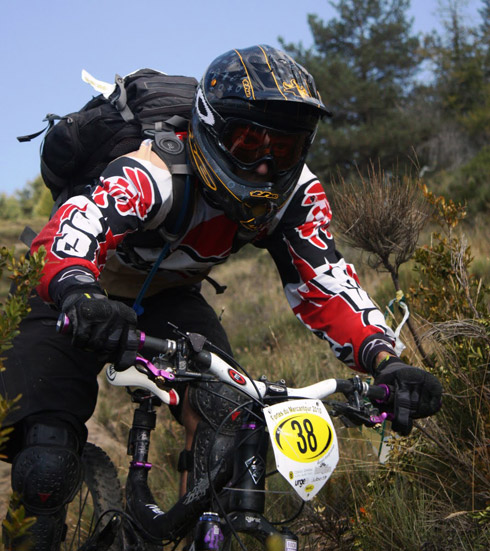 Skype cours l'enduro des portes du mercantour 2010